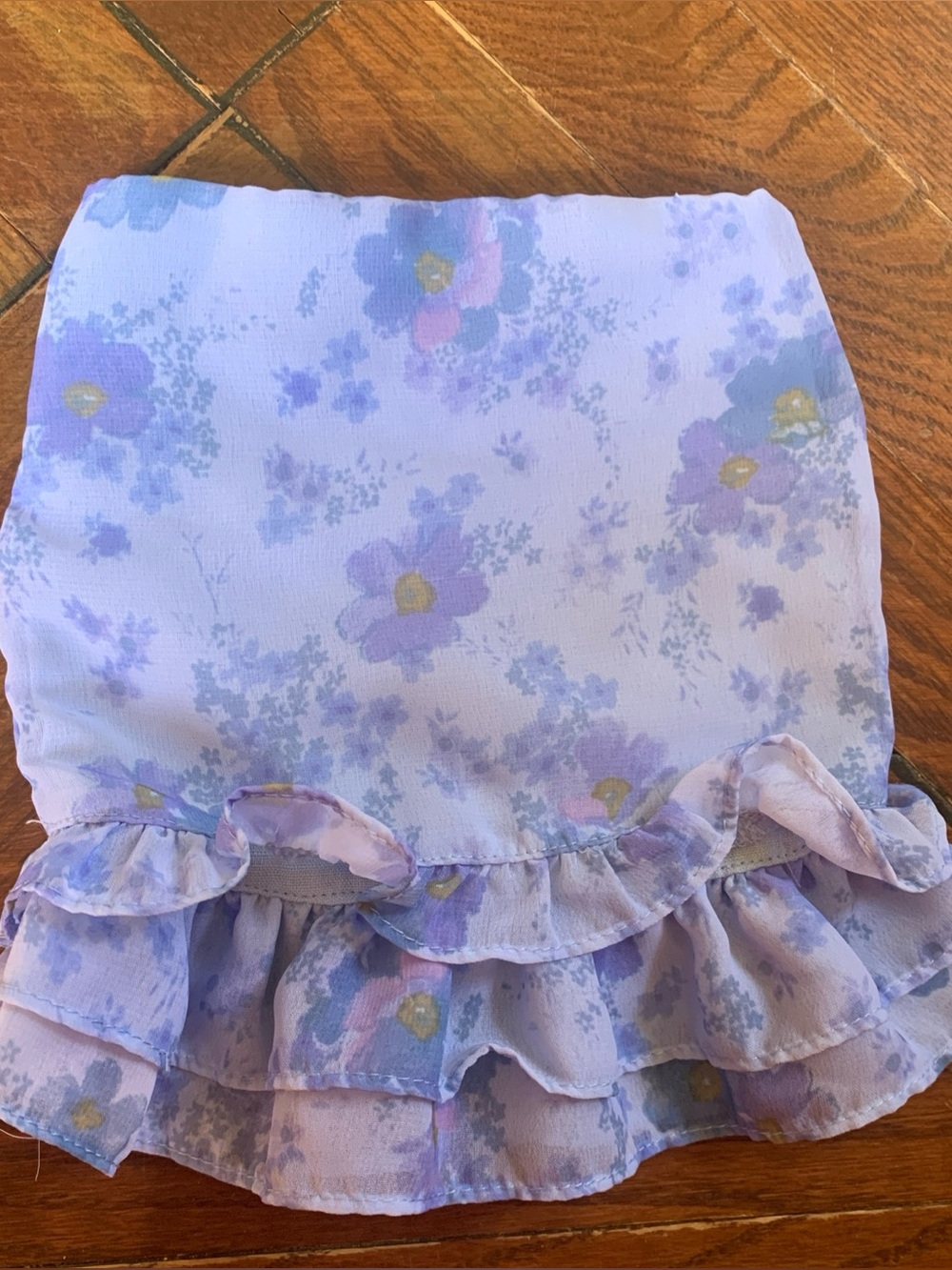 American Girl Fancy Flowers Skirt